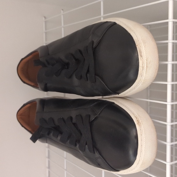 New Republic Black Leather Shoes Size 14 - Picture 1 of 6